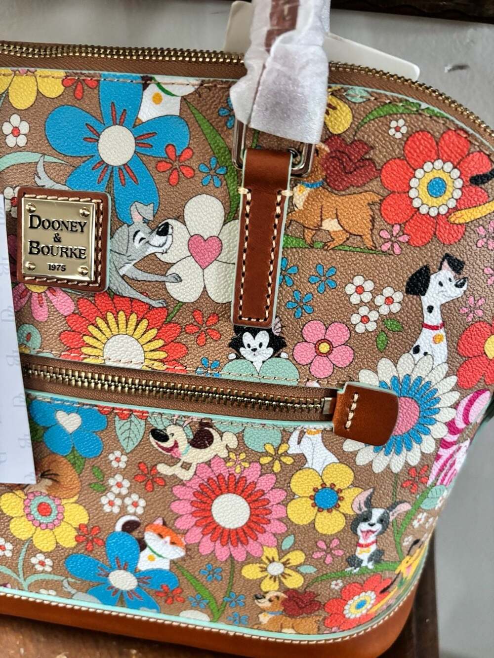 Dooney & Bourke Disney Pets Frolic Satchel Handbag NWT - Picture 4 of 14